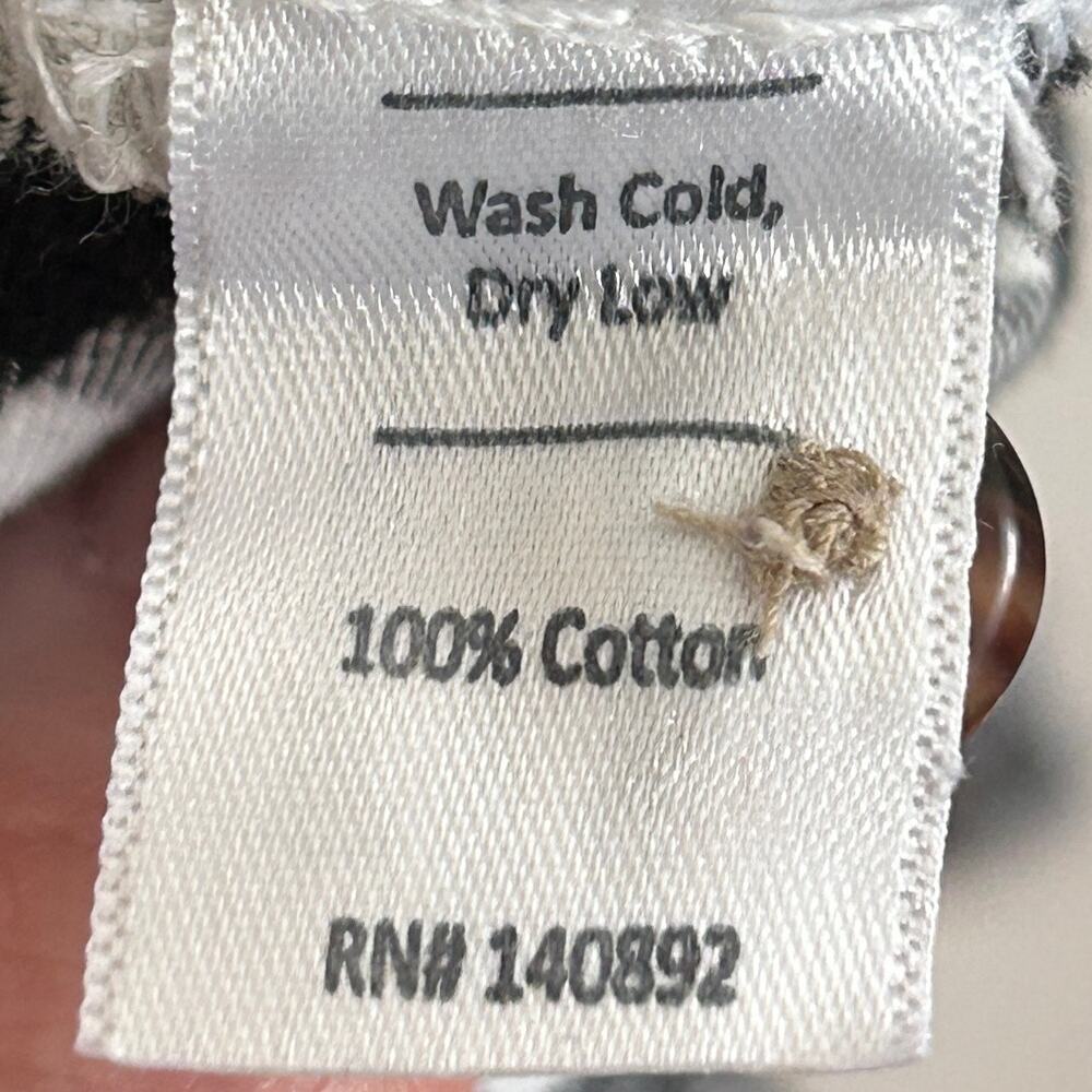 Marine Layer Black White Gingham Button Down Shir… - image 5